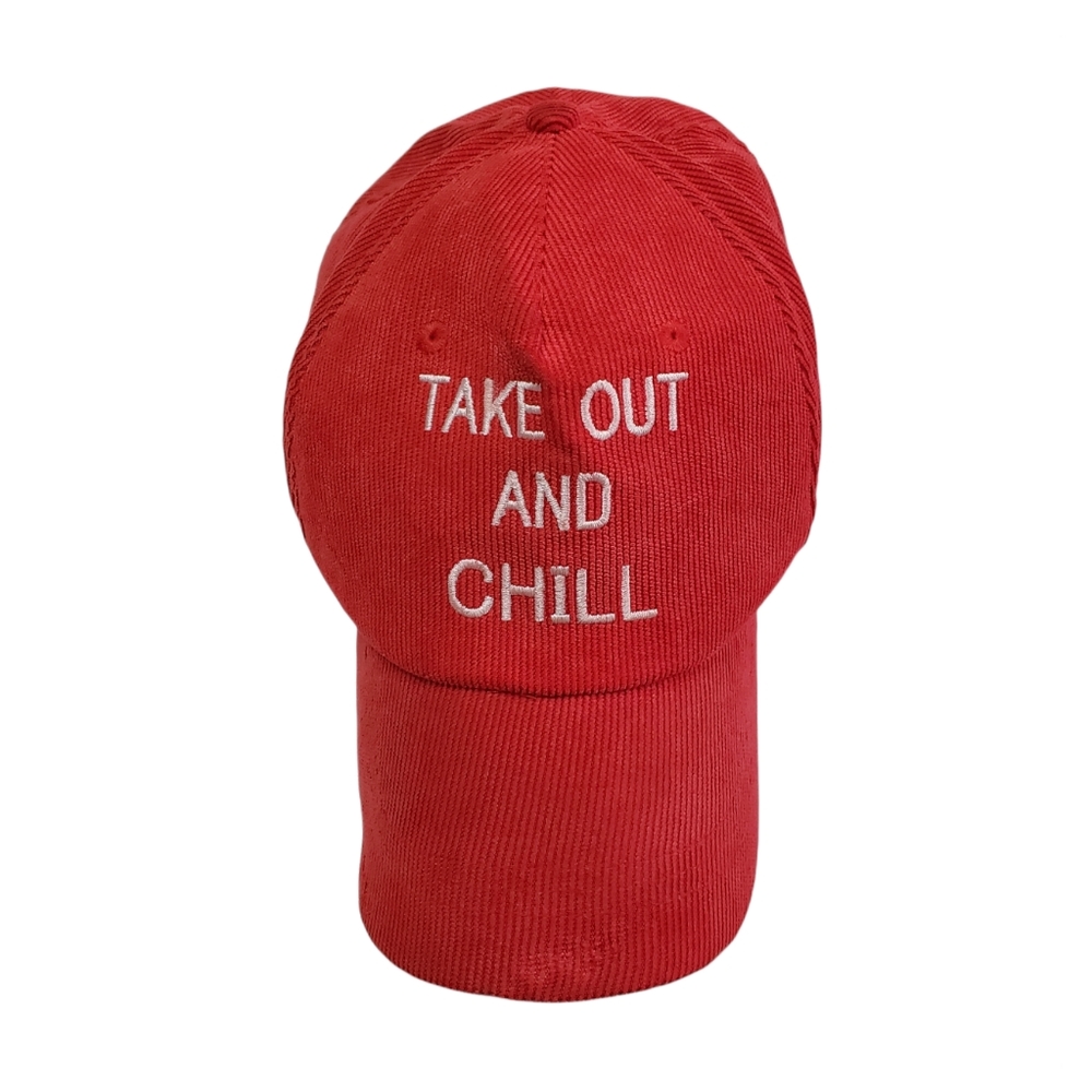 Forever 21 Take Out and Chill Red Hat